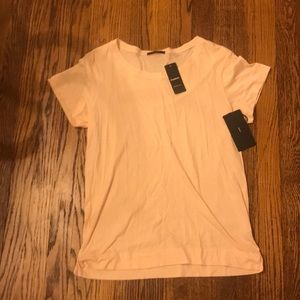 NWT Bebe Light Pink Tee